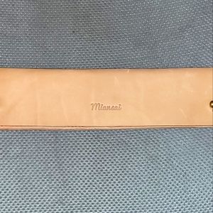 Miansai leather strap watch holder